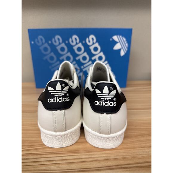 Size 8 - adidas Superstar 82 Off White Black - Picture 4 of 6